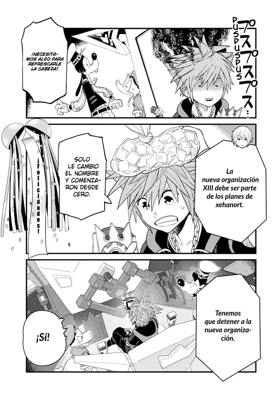 Read kingdom Hearts III ES Manga Online