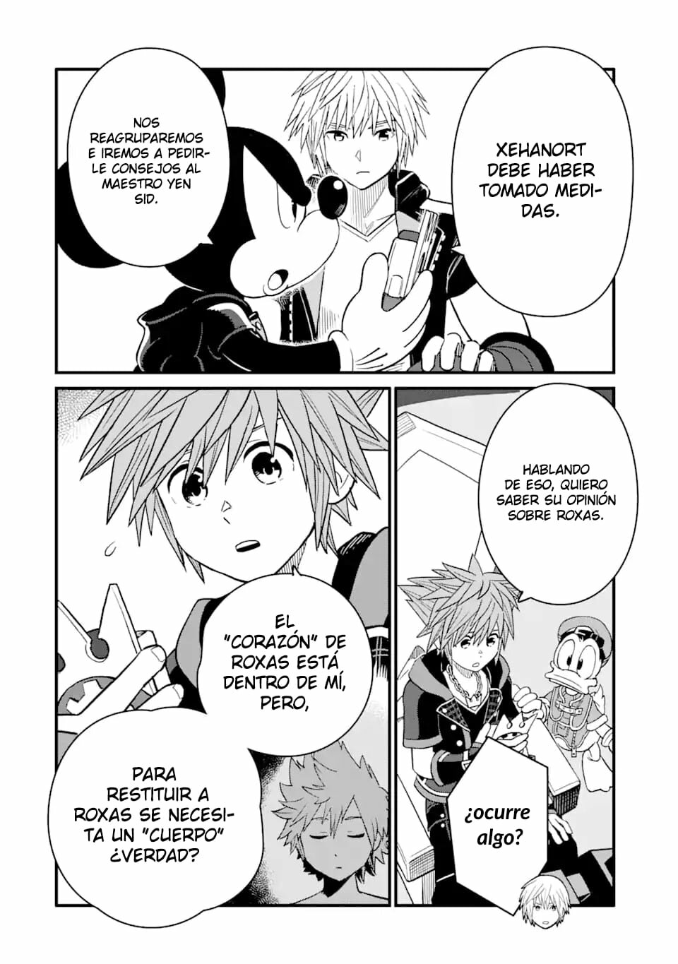 Read kingdom Hearts III ES Manga Online