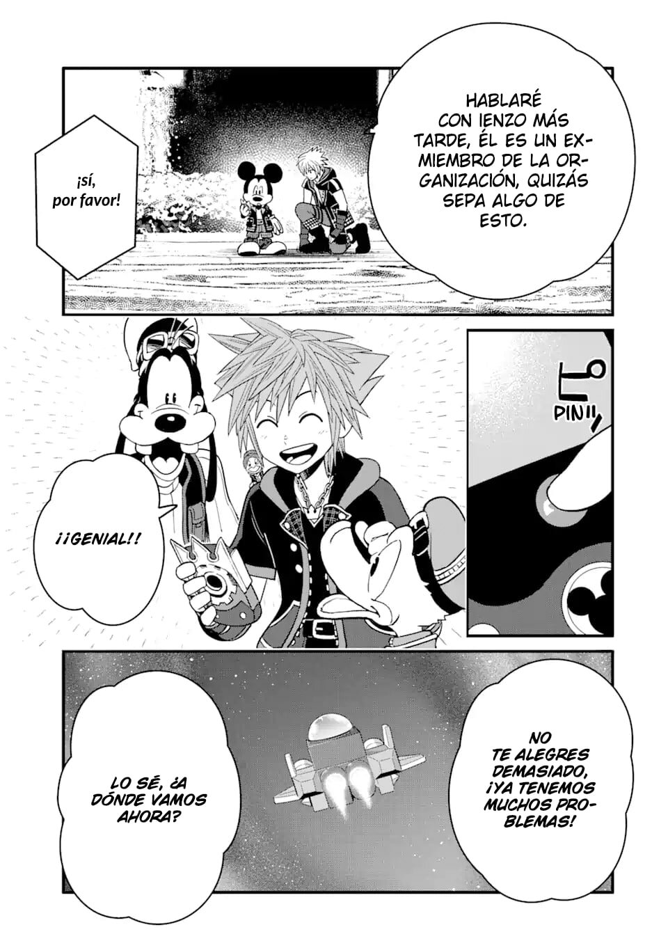 Read kingdom Hearts III ES Manga Online