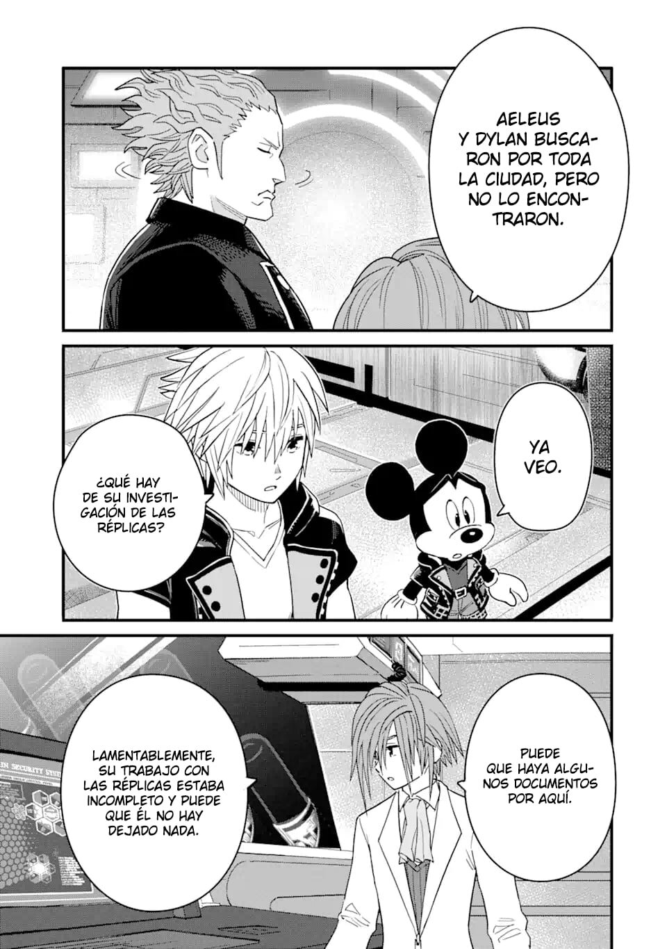 Read kingdom Hearts III ES Manga Online