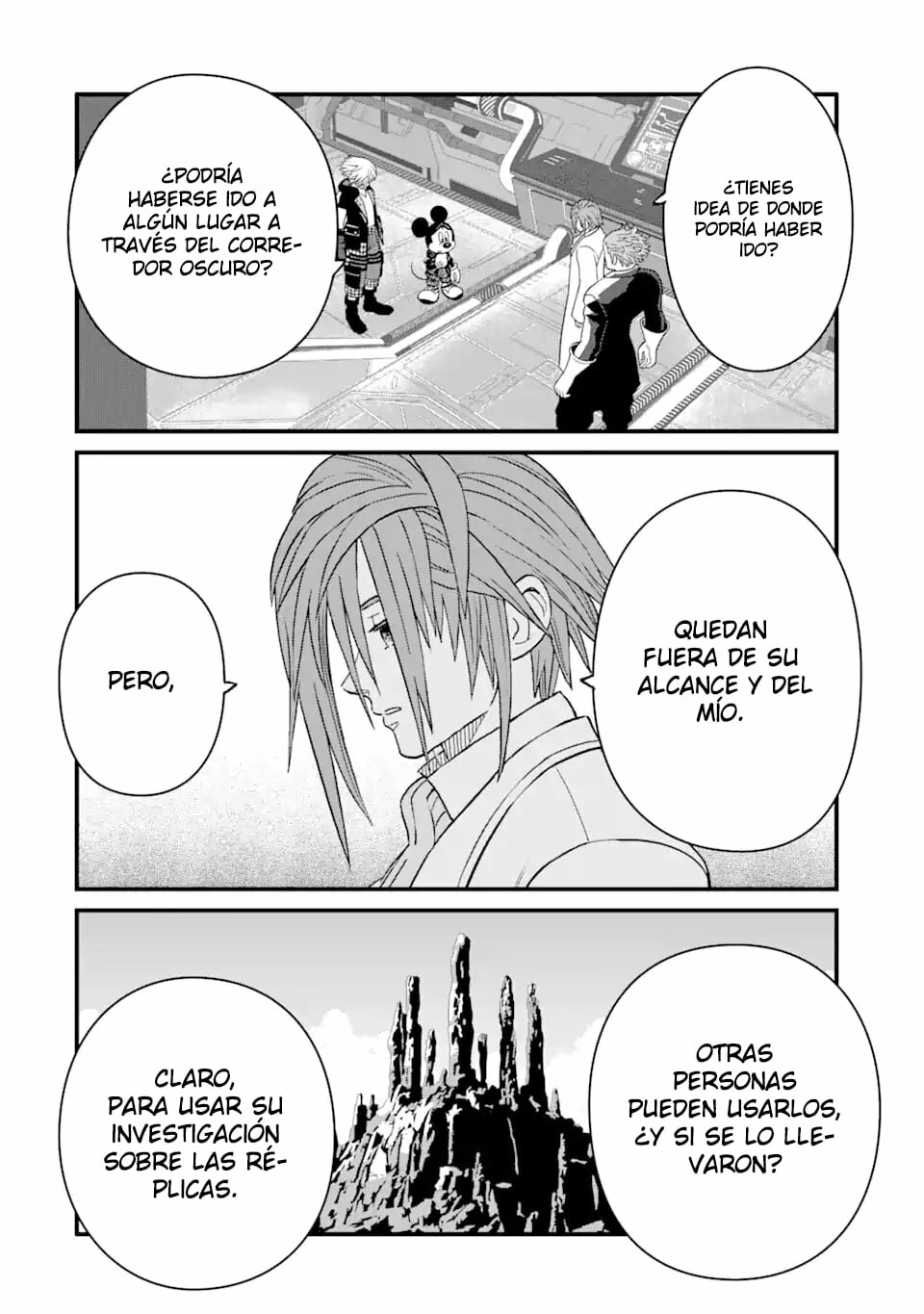 Read kingdom Hearts III ES Manga Online