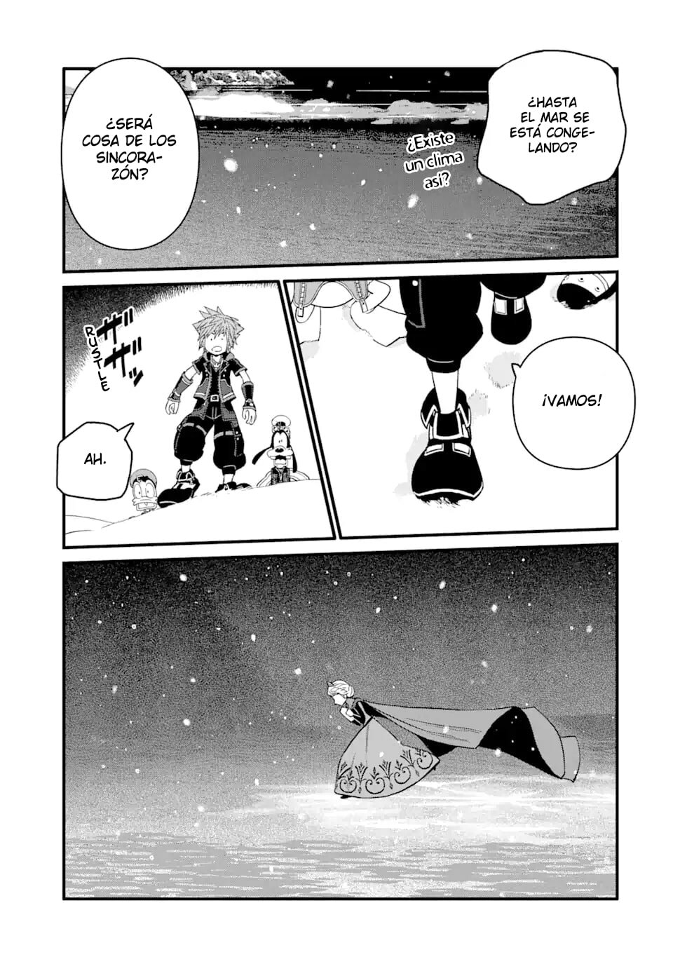 Read kingdom Hearts III ES Manga Online