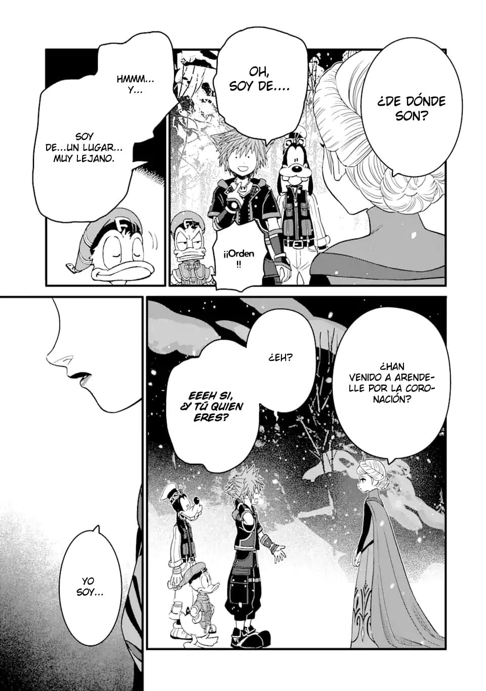 Read kingdom Hearts III ES Manga Online