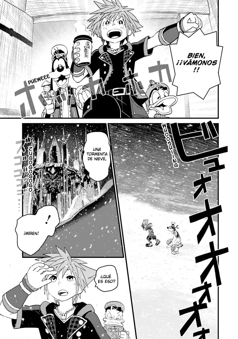 Read kingdom Hearts III ES Manga Online
