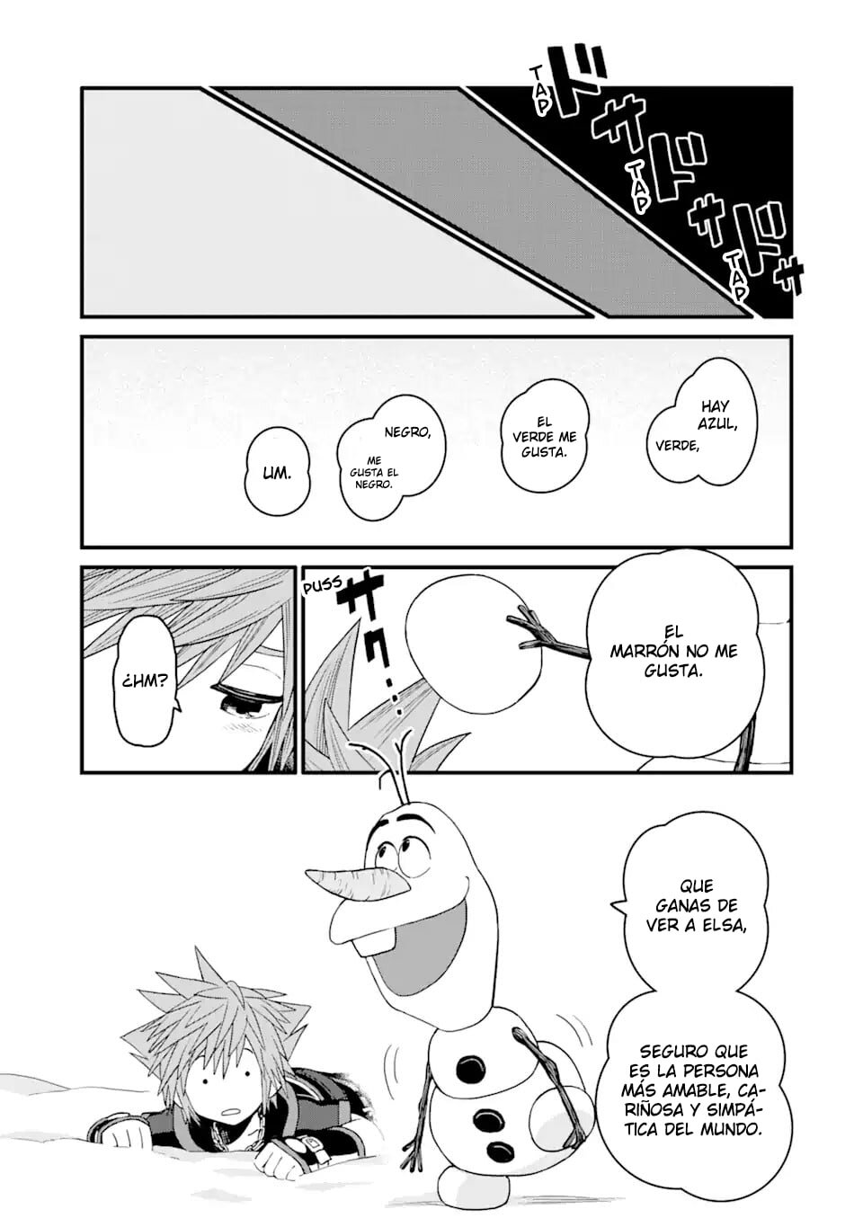 Read kingdom Hearts III ES Manga Online