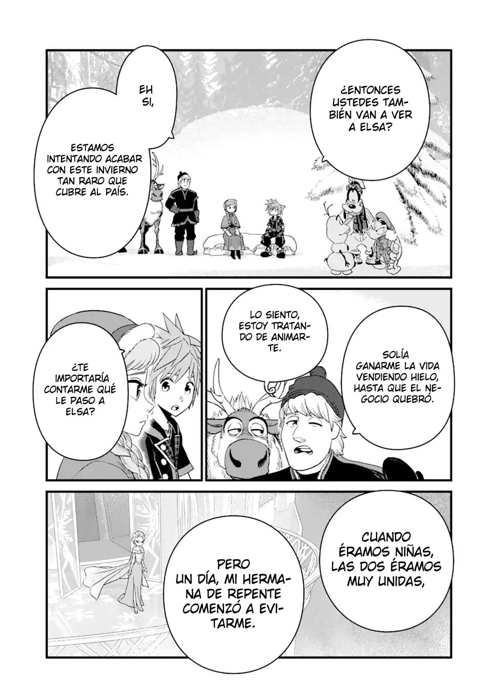 Read kingdom Hearts III ES Manga Online