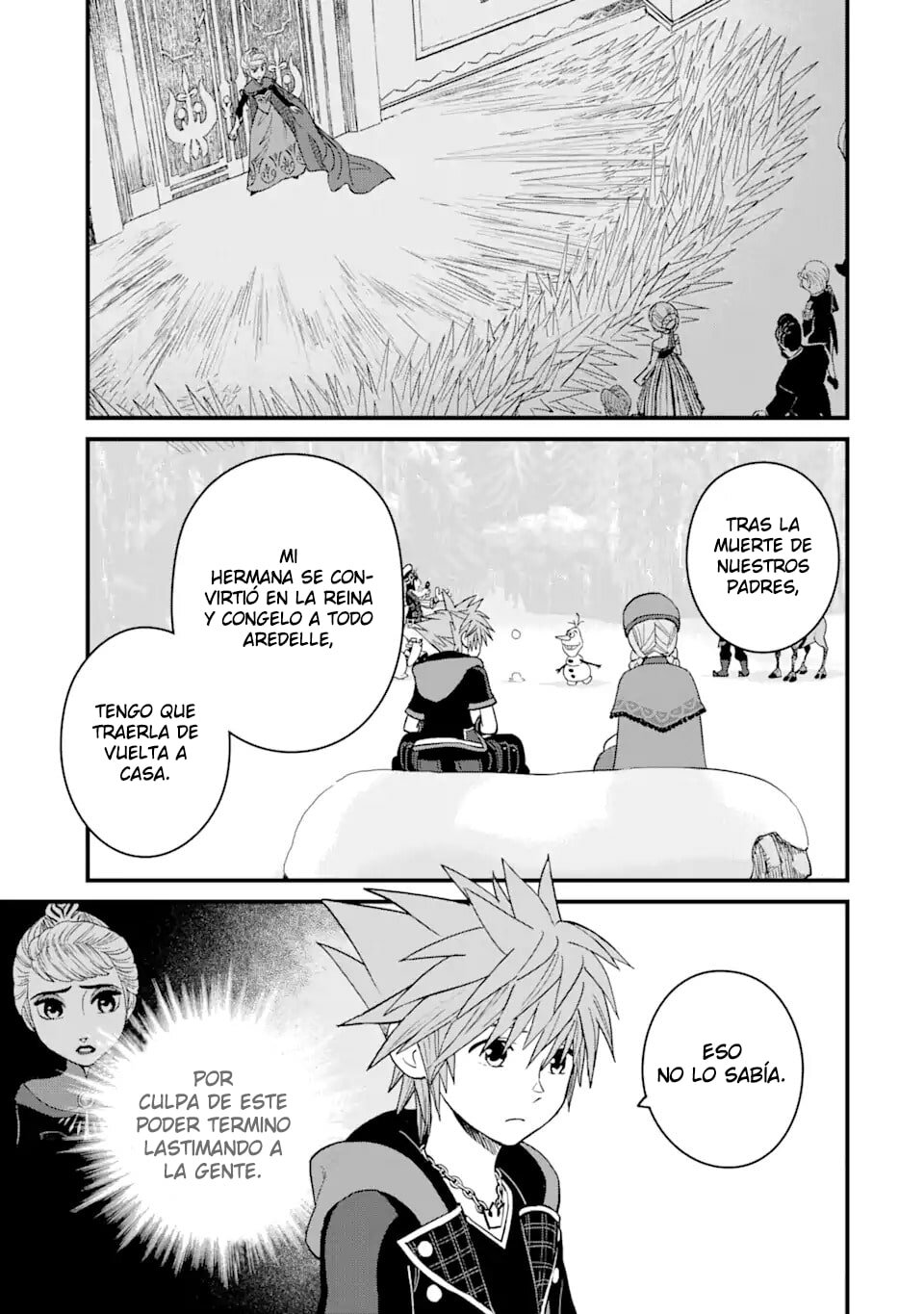 Read kingdom Hearts III ES Manga Online