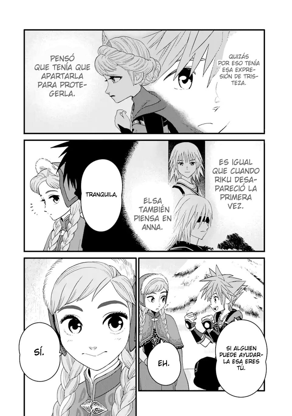 Read kingdom Hearts III ES Manga Online