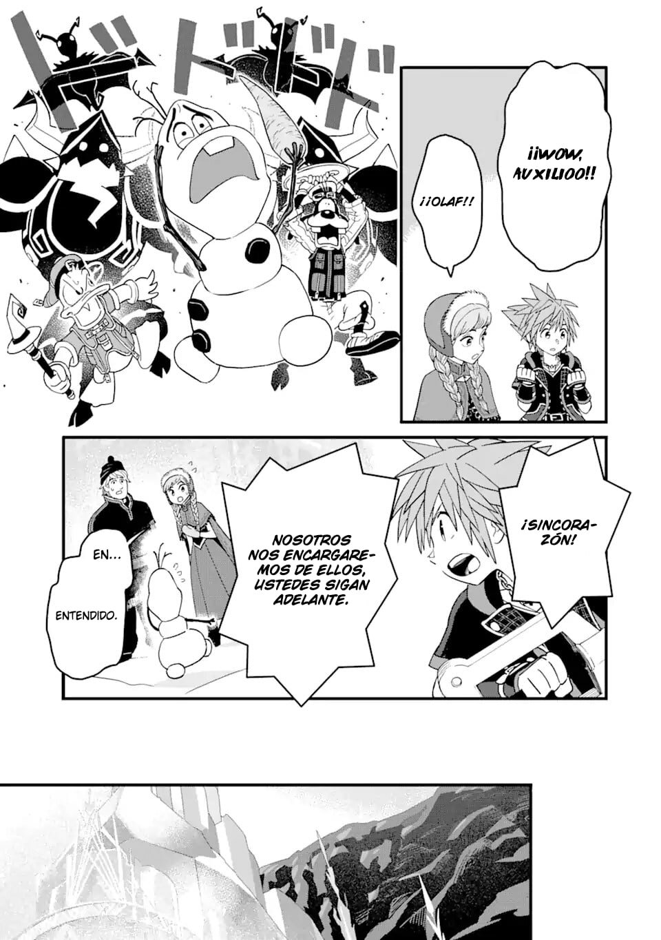 Read kingdom Hearts III ES Manga Online