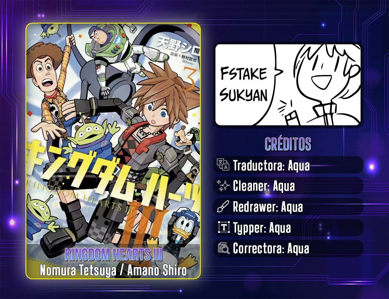 Read kingdom Hearts III ES Manga Online