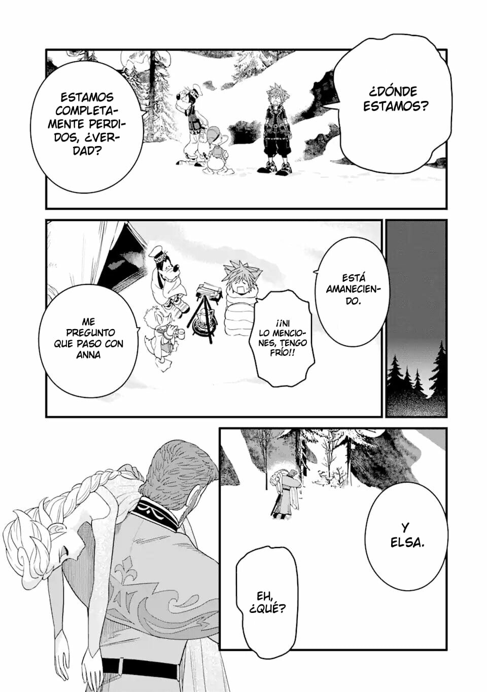 Read kingdom Hearts III ES Manga Online