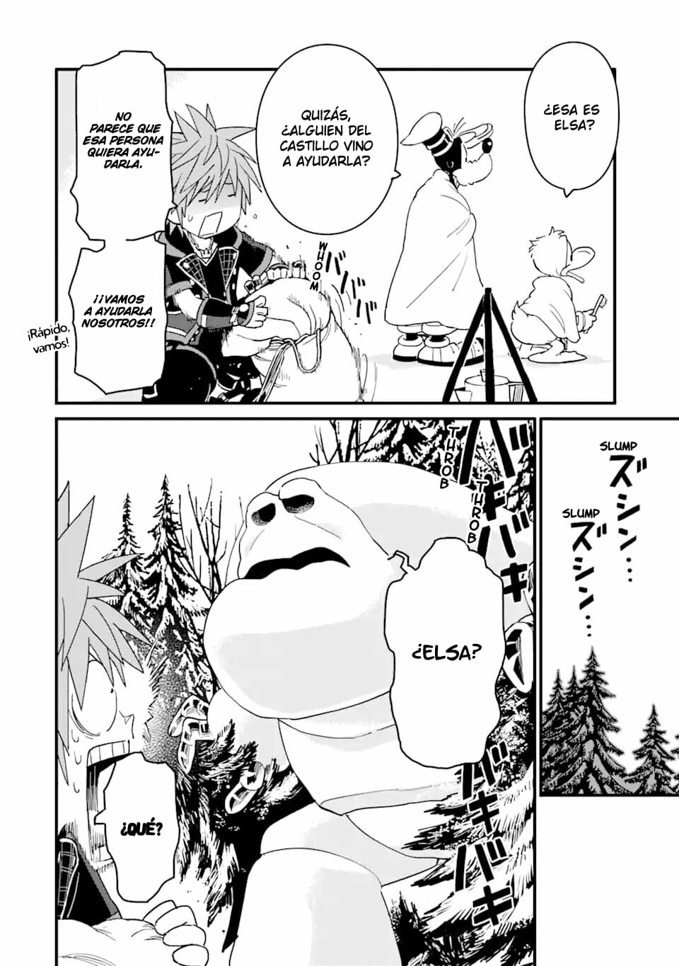 Read kingdom Hearts III ES Manga Online