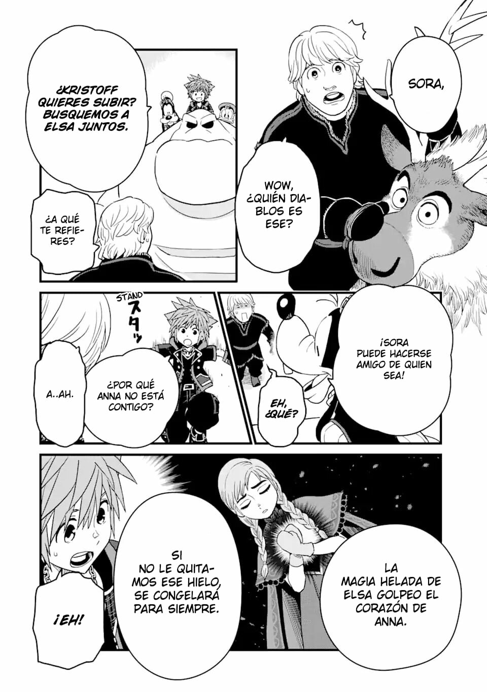 Read kingdom Hearts III ES Manga Online