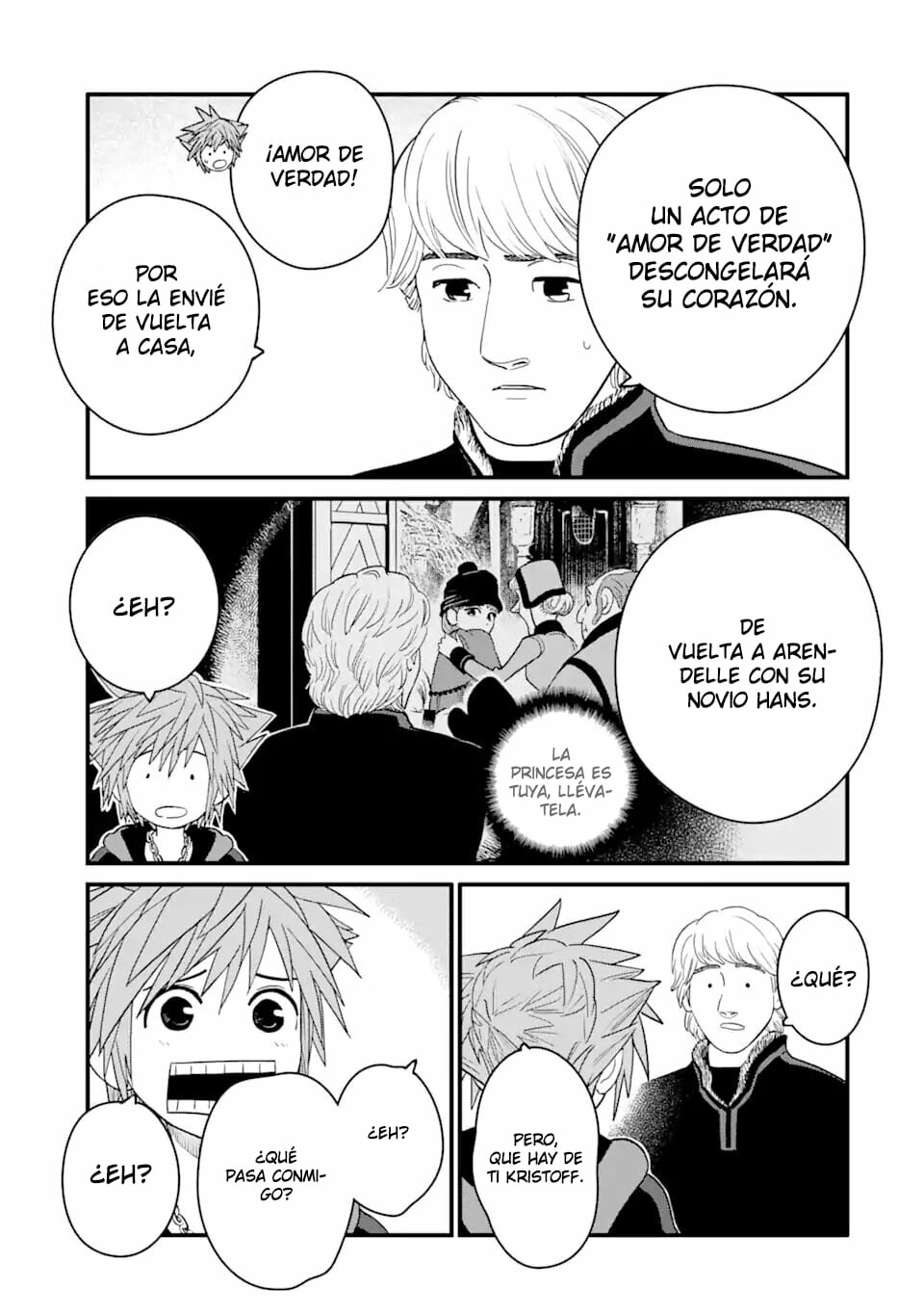 Read kingdom Hearts III ES Manga Online