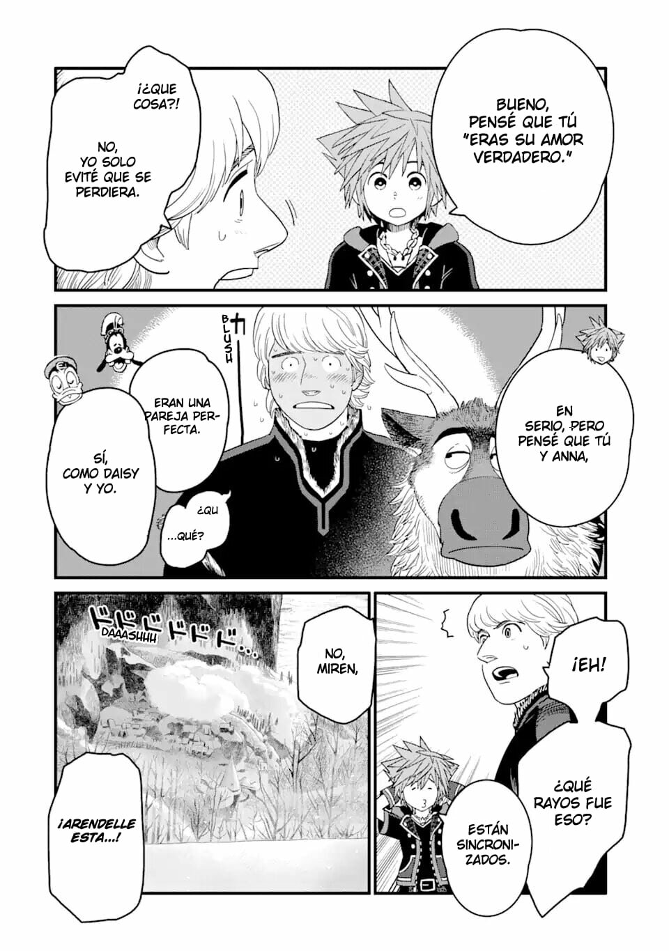 Read kingdom Hearts III ES Manga Online