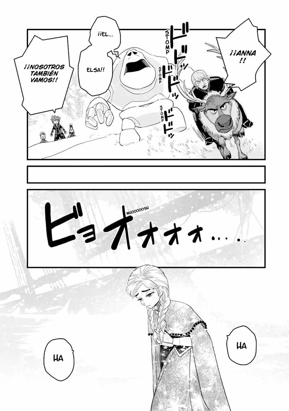 Read kingdom Hearts III ES Manga Online