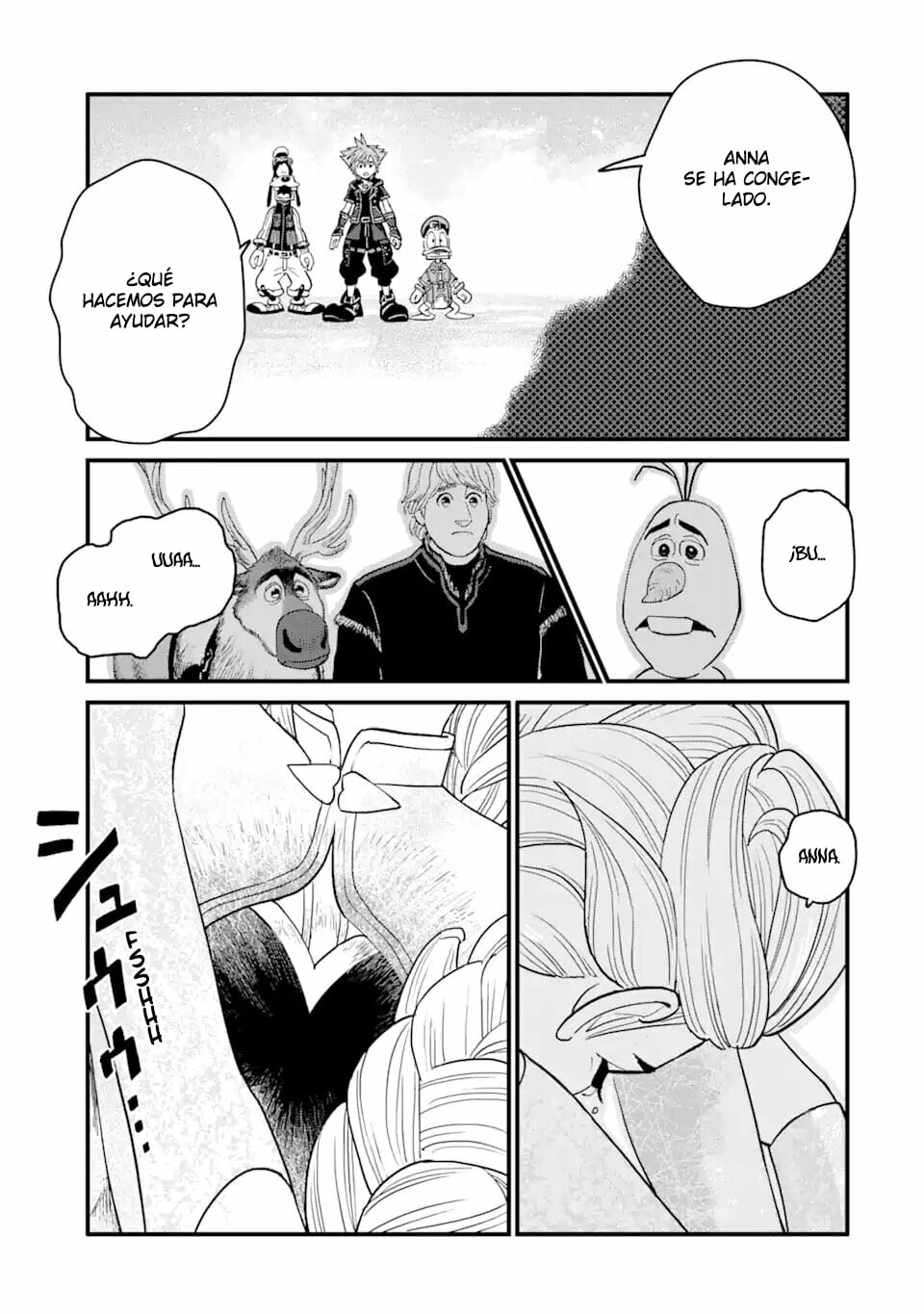 Read kingdom Hearts III ES Manga Online
