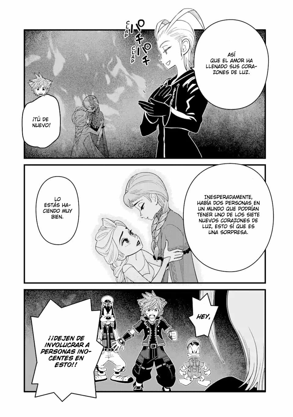 Read kingdom Hearts III ES Manga Online