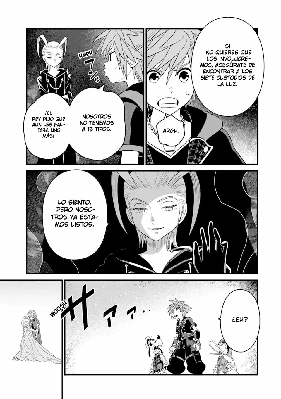 Read kingdom Hearts III ES Manga Online