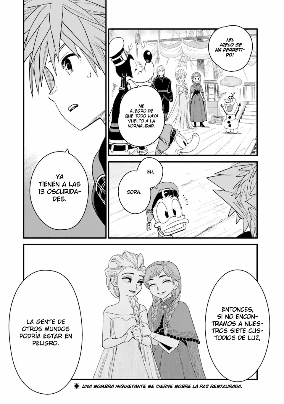 Read kingdom Hearts III ES Manga Online