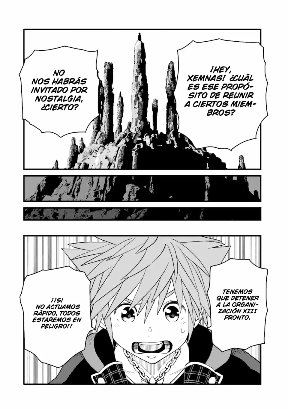 Read kingdom Hearts III ES Manga Online