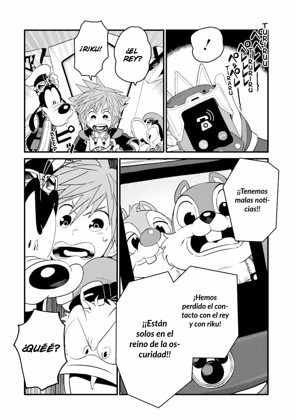Read kingdom Hearts III ES Manga Online