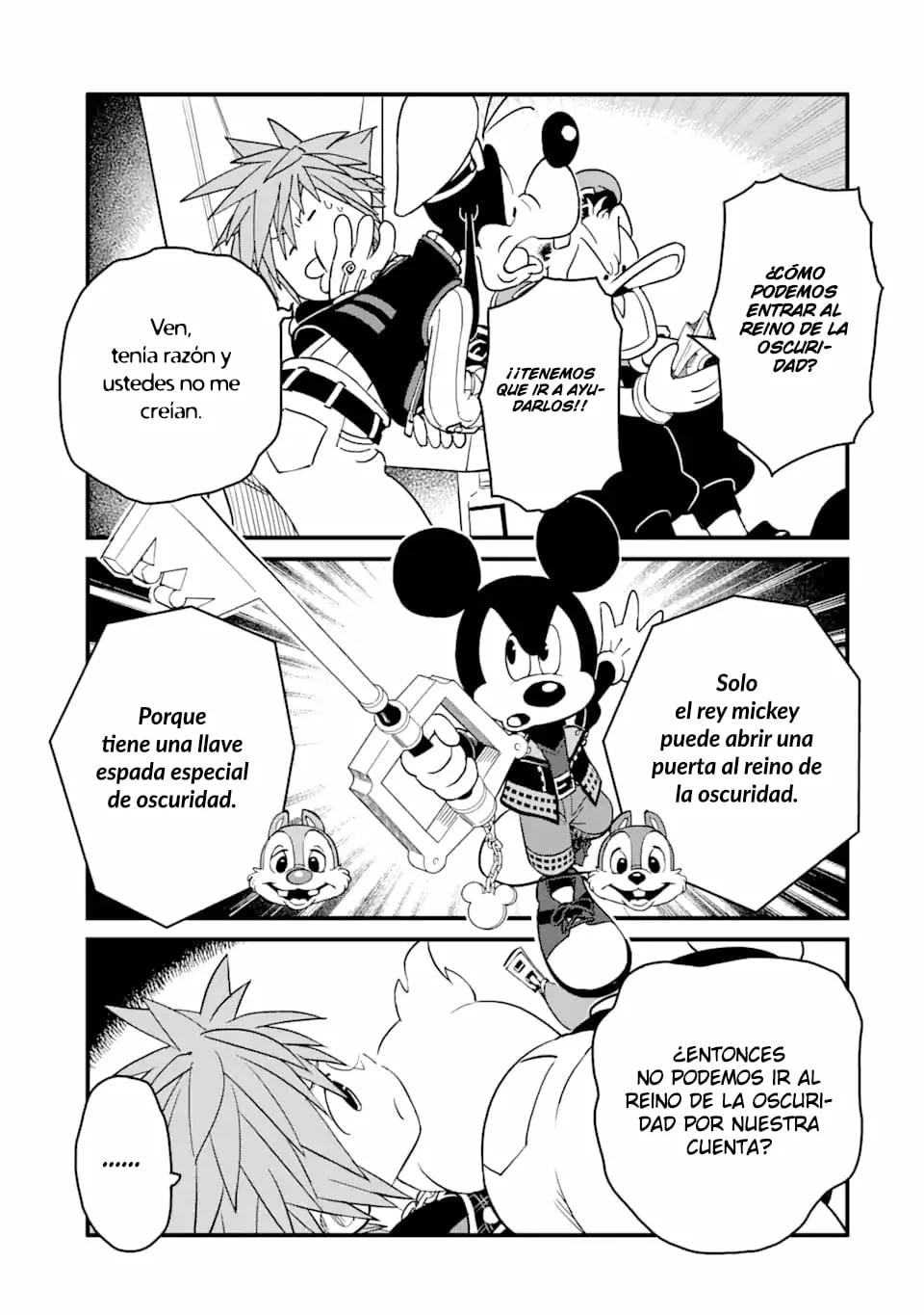 Read kingdom Hearts III ES Manga Online