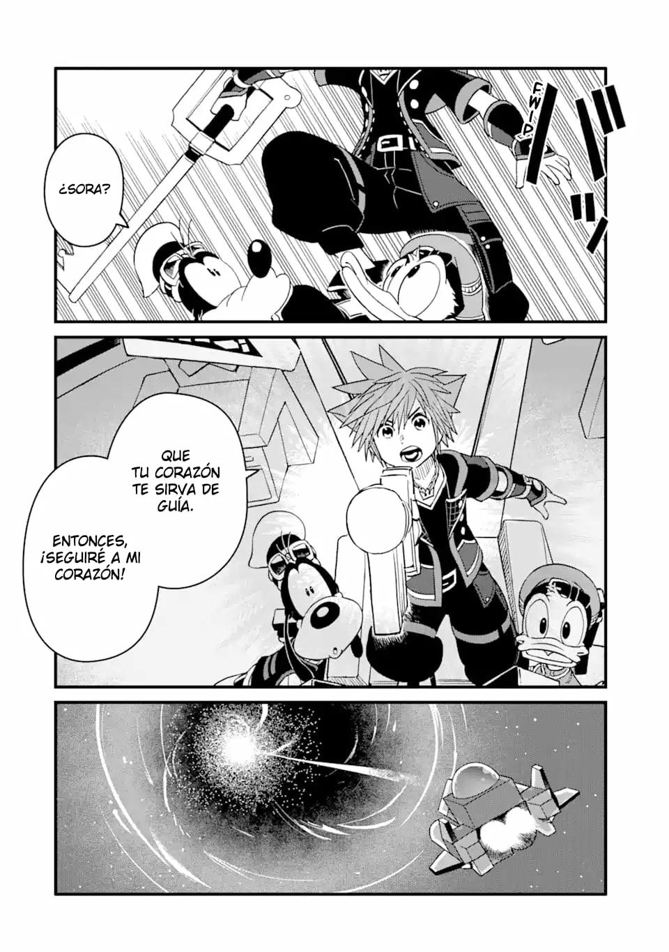 Read kingdom Hearts III ES Manga Online