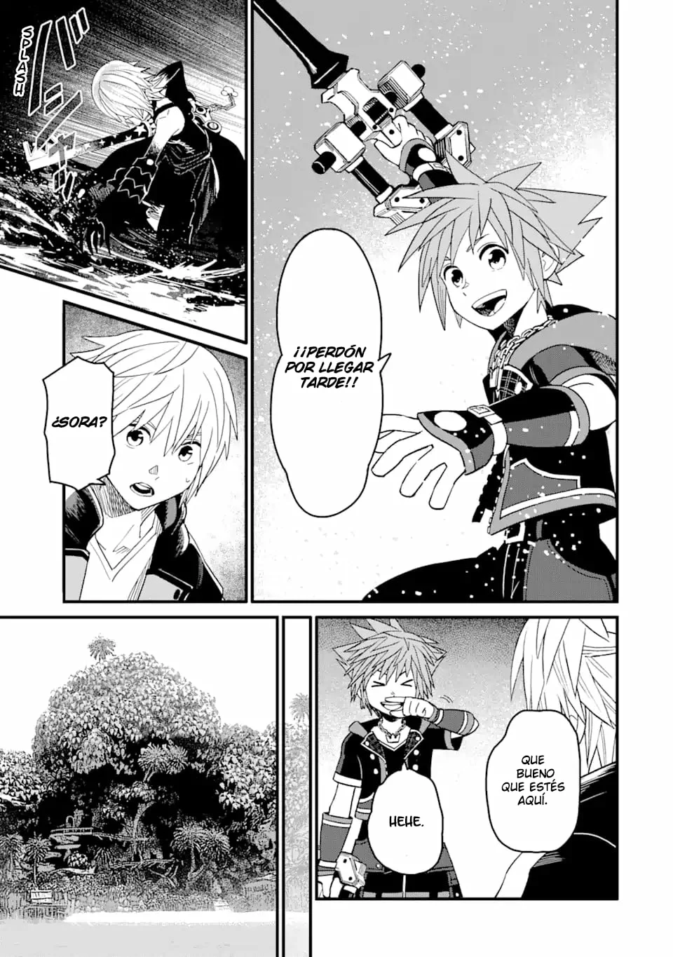 Read kingdom Hearts III ES Manga Online