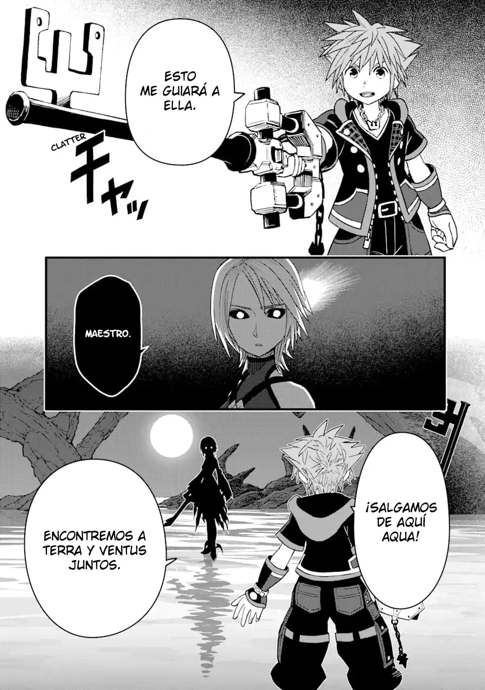 Read kingdom Hearts III ES Manga Online