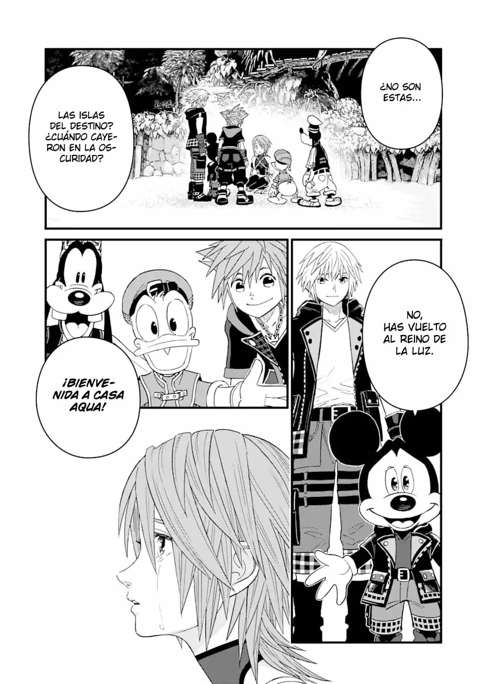 Read kingdom Hearts III ES Manga Online
