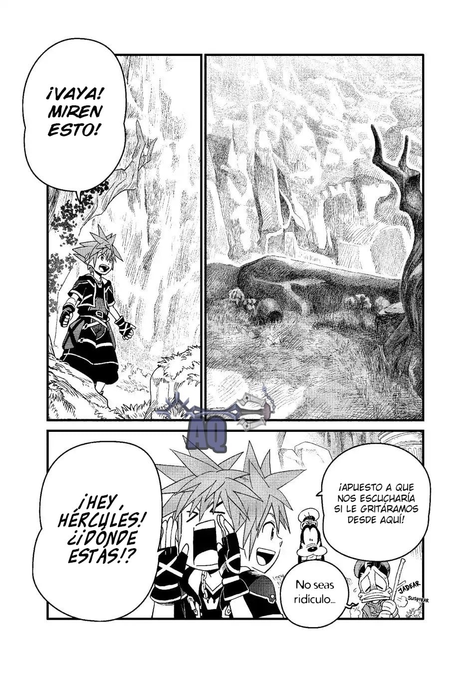 Read kingdom Hearts III ES Manga Online