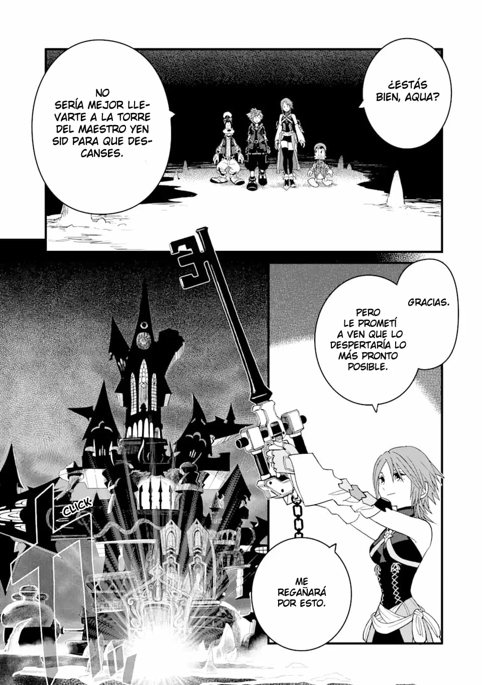 Read kingdom Hearts III ES Manga Online