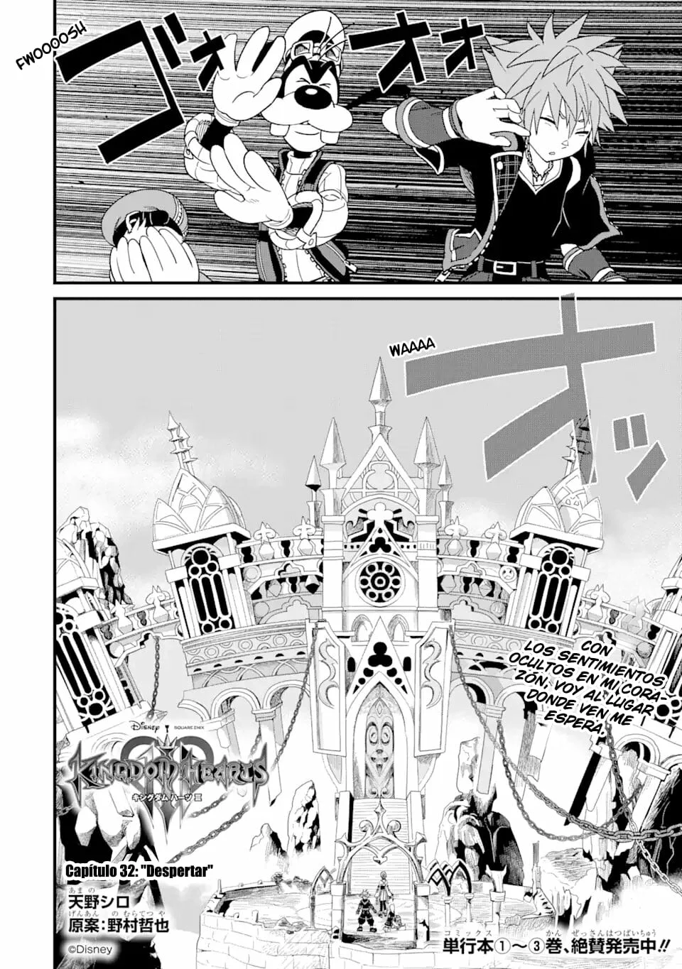 Read kingdom Hearts III ES Manga Online