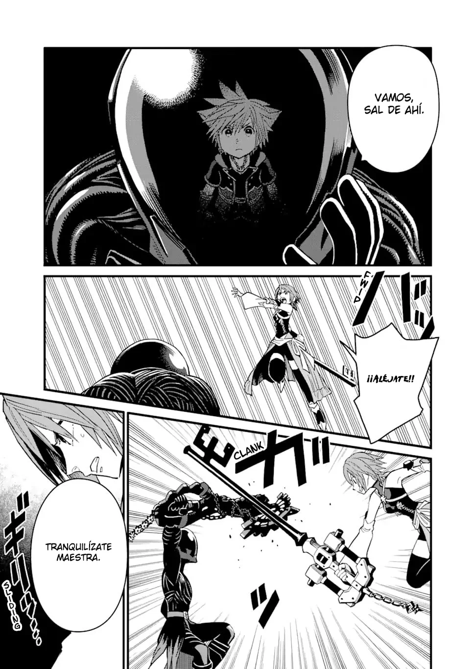 Read kingdom Hearts III ES Manga Online