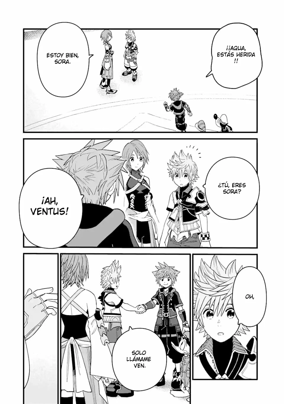 Read kingdom Hearts III ES Manga Online