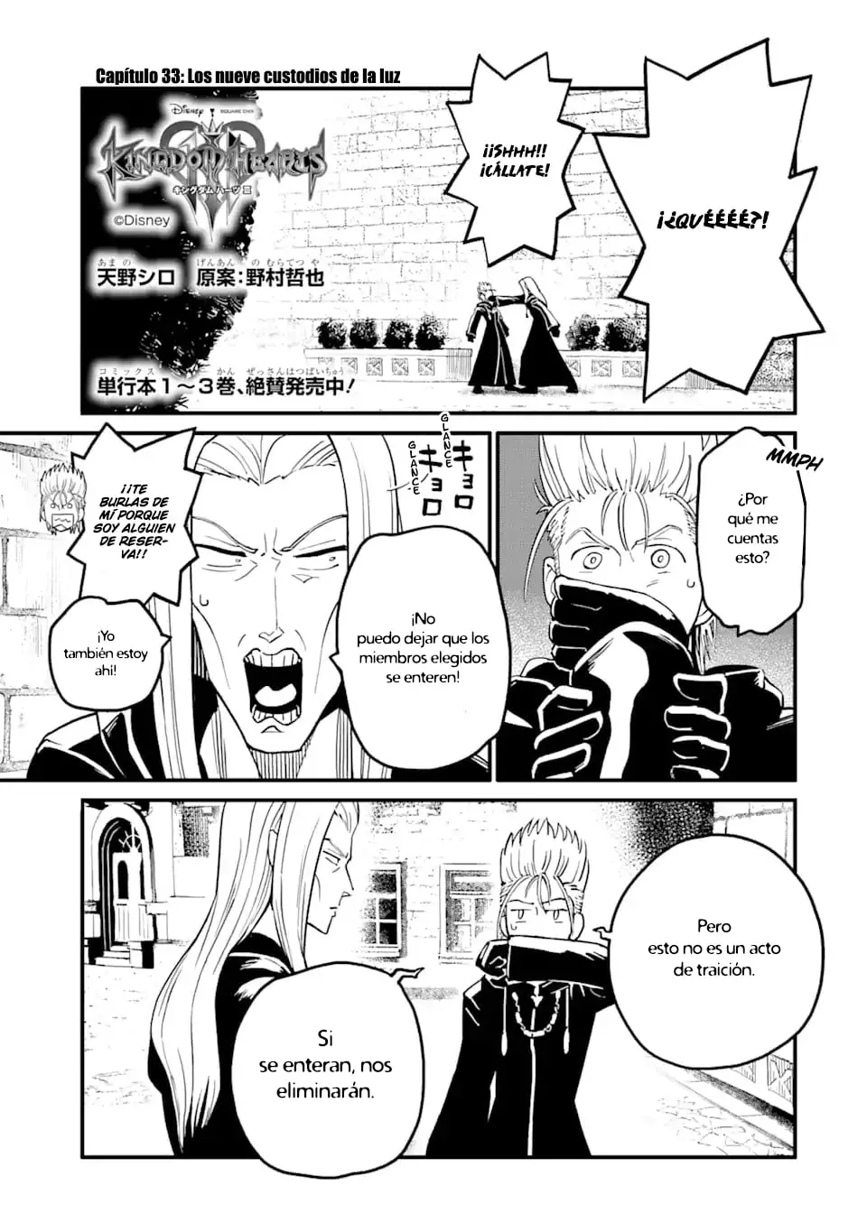 Read kingdom Hearts III ES Manga Online