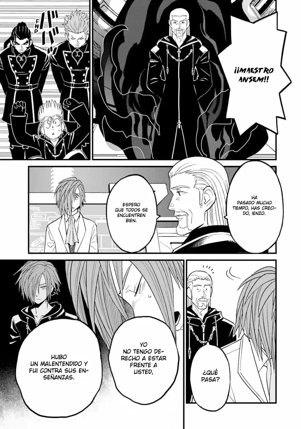 Read kingdom Hearts III ES Manga Online