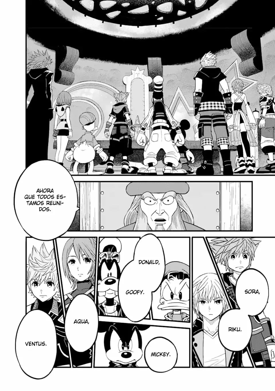 Read kingdom Hearts III ES Manga Online