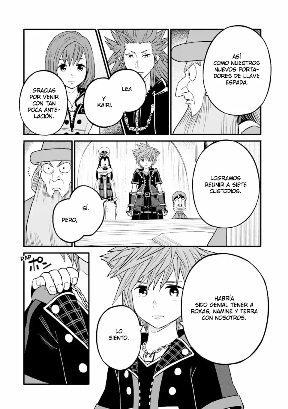 Read kingdom Hearts III ES Manga Online