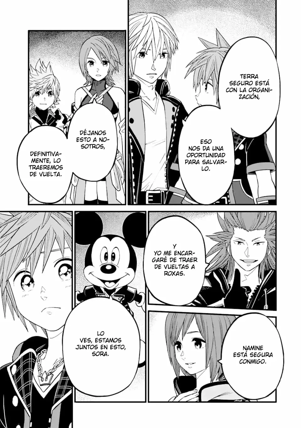 Read kingdom Hearts III ES Manga Online
