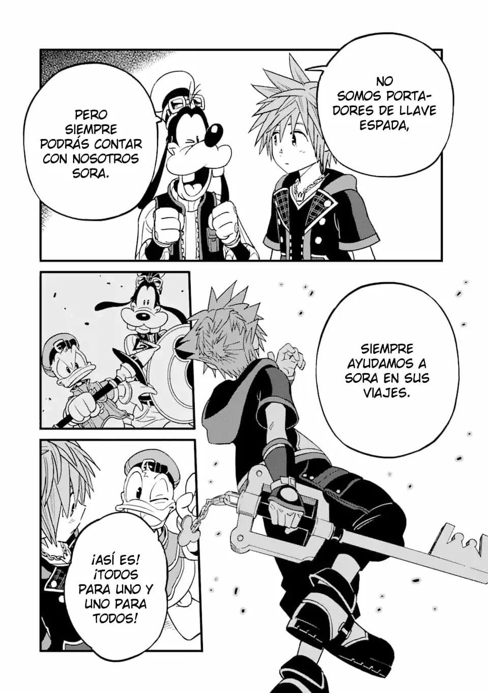 Read kingdom Hearts III ES Manga Online