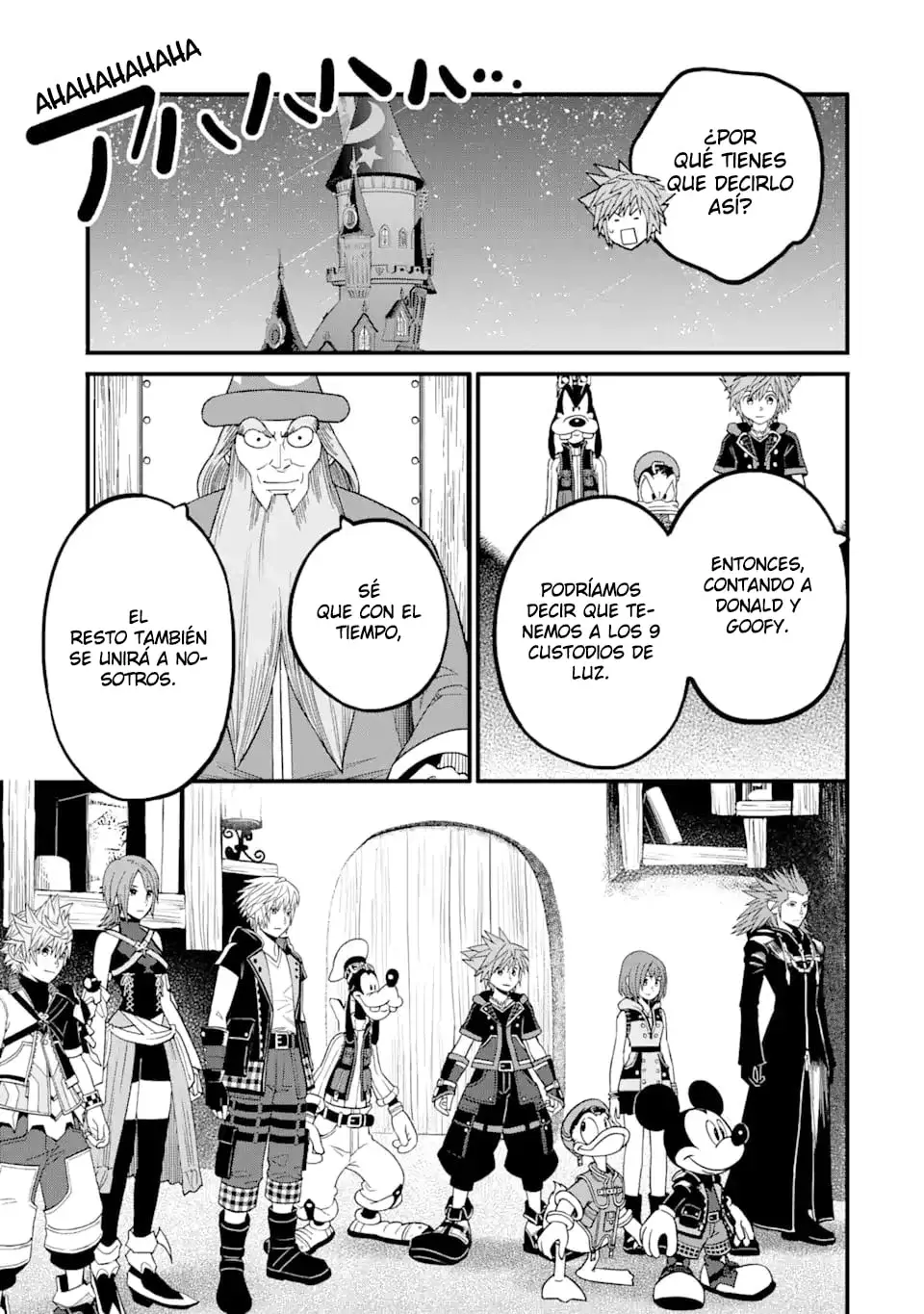 Read kingdom Hearts III ES Manga Online