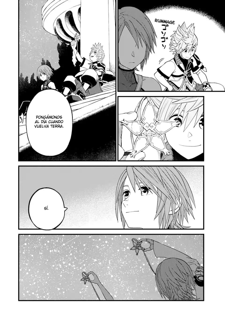 Read kingdom Hearts III ES Manga Online