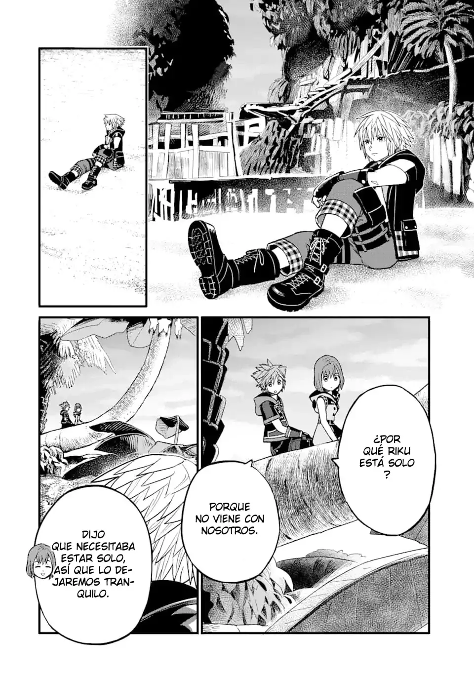 Read kingdom Hearts III ES Manga Online
