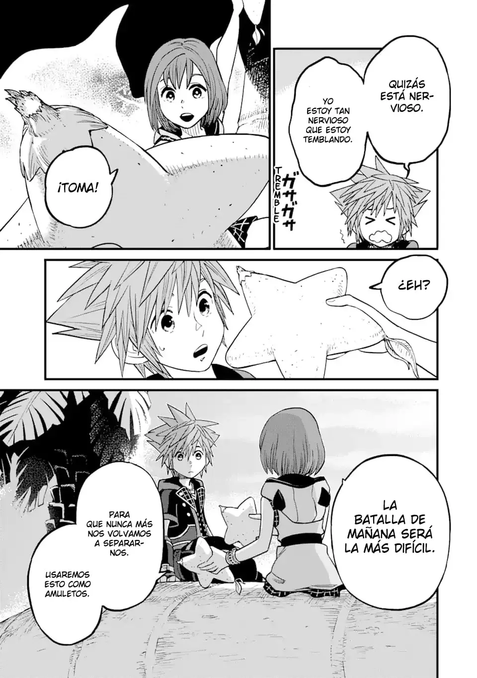 Read kingdom Hearts III ES Manga Online