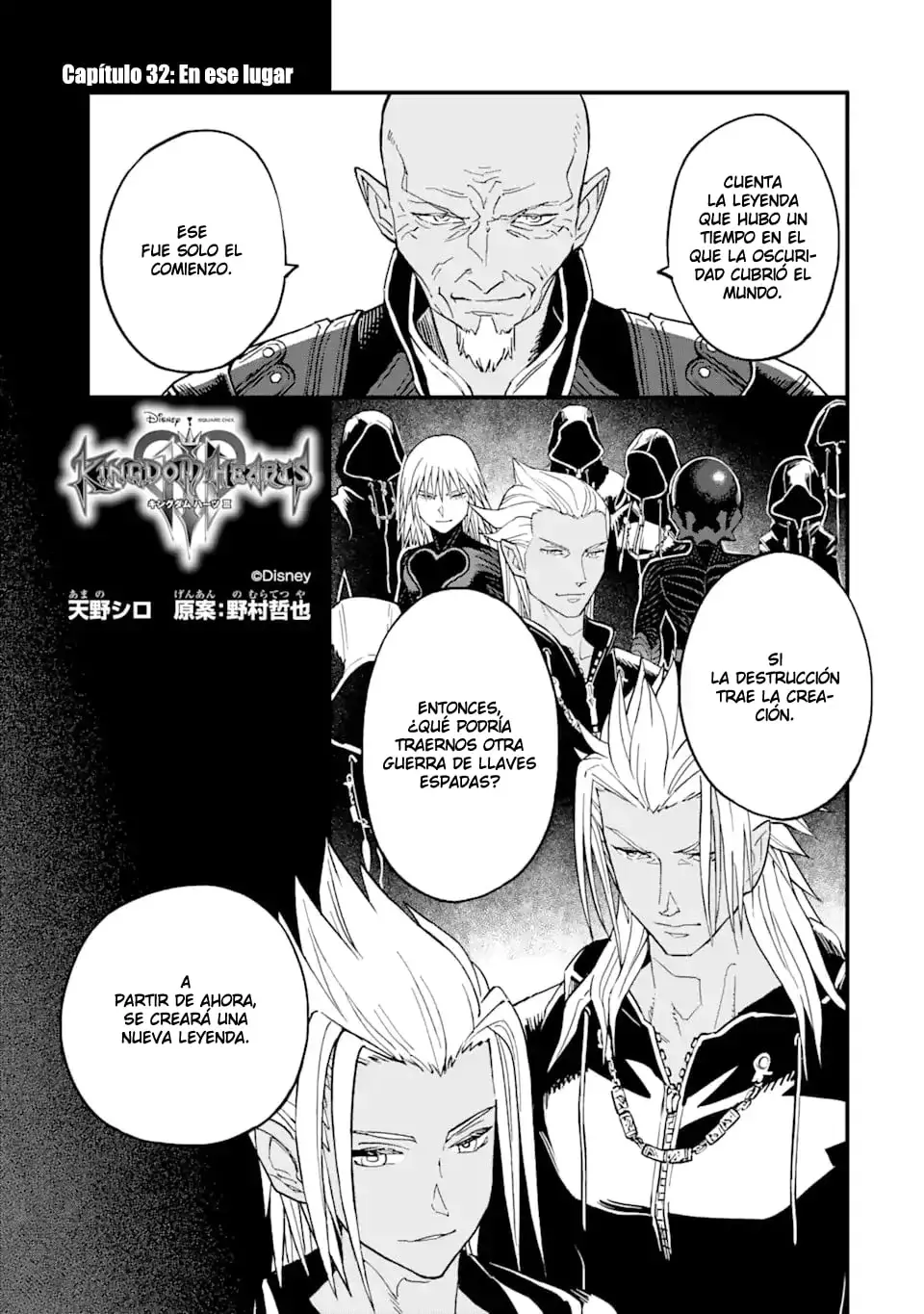 Read kingdom Hearts III ES Manga Online