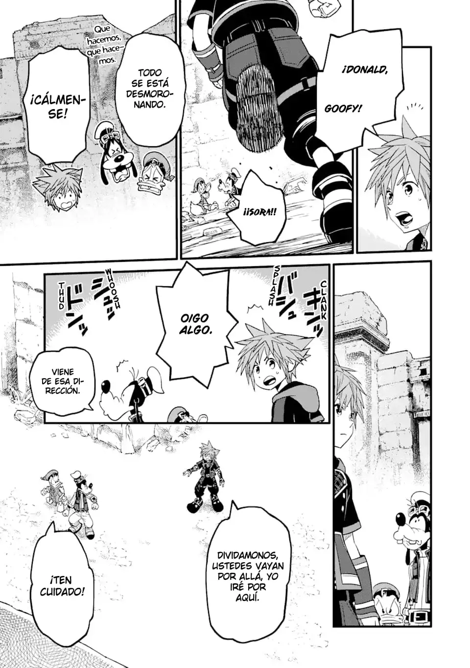Read kingdom Hearts III ES Manga Online