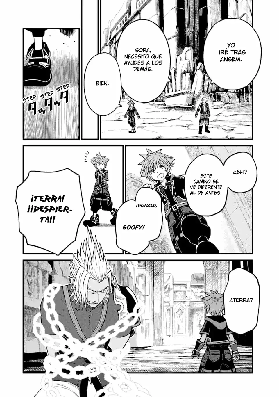 Read kingdom Hearts III ES Manga Online