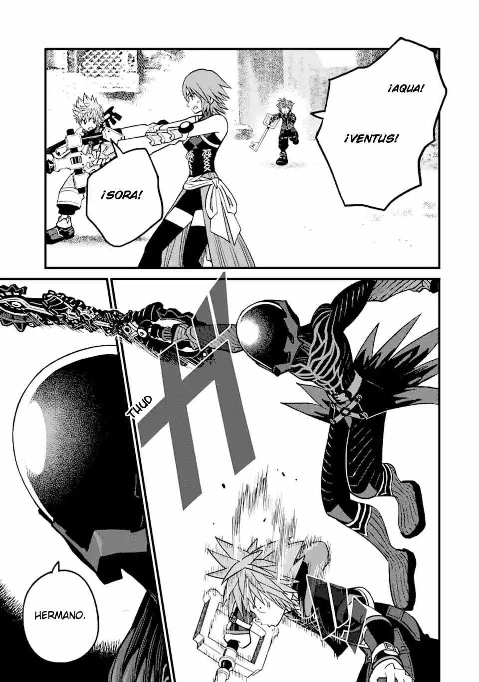 Read kingdom Hearts III ES Manga Online